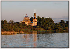 photo "Sound of bells above the evening river"