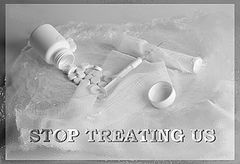 photo "Stop treating us!!!"