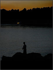 photo "Lonely fisherman"