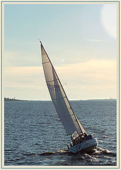 photo "Sailing against the sun"