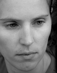 фото "picture of a serious woman"