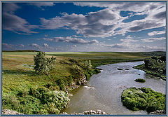 фото "Степная река"