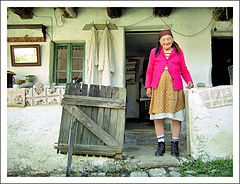 фото "Old woman laughing"