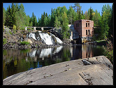 photo "Karelia. Rumakoski waterfall"