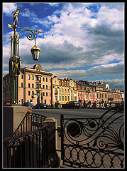 photo "On quay of the river of Fontanka"