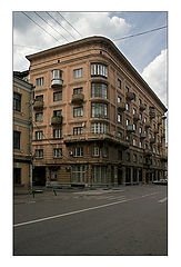 photo "Sketches of Moscow - The house at the Bolshaya Tatarskaya street"