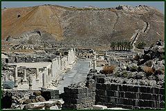 photo "The Roman trace. Beit-She'an"