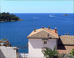 photo "About the most dark blue sea."