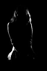 фото "Bride in backlight"
