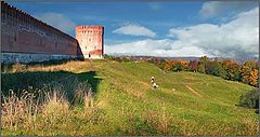 photo "Before walls of city"