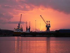 photo "Industrial sunrise ..."