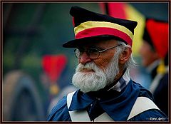 photo "old Belgian soldier 1830"