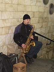 photo "Saxophonist"