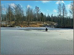 photo "Winter fishing"