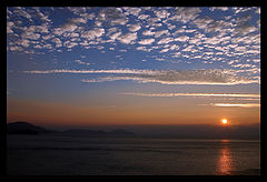 фото "Рассвет над морем"