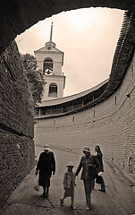 photo "Three in hats and..."