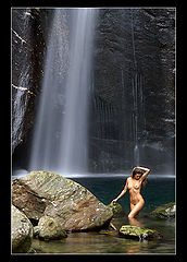 photo "The Beauty and the Waterfall"