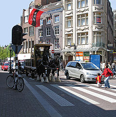 фото "in a street of Amsterdam"