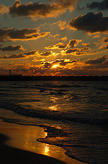 photo "Hot Sunset In Winter"