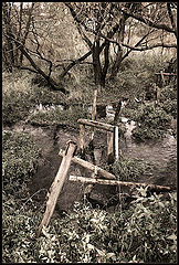 photo "Here there was a bridge"