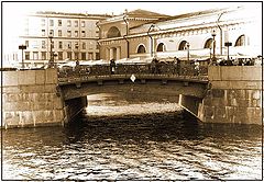 фото "О Петербургских мостах с романтикой. Театральный мост."