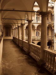 photo "along-the-wall"