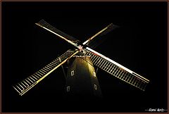 photo "windmill in the night"