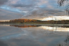 photo "Autumn reflection in water"
