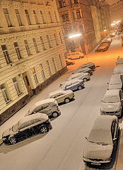 photo "Dein erster Scheefall, Wien!"