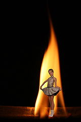 photo "Dancing in the fire"