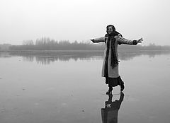 photo "It walked along the water..."
