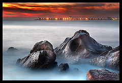 фото "Leixoes Port at end of day"