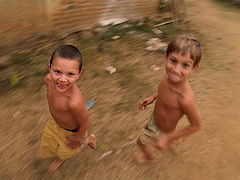 photo "Little Cuban boys playing"