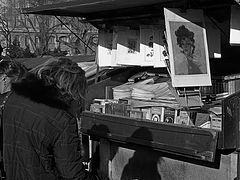 photo "Paris, typical bookseller..."