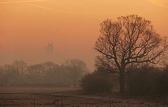 photo "Lincoln Cathedral in the mist"