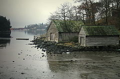 photo "Two houses by the river"
