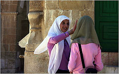 photo "Faithful should go covered"
