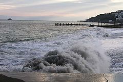 photo "The storm is only at the shore"