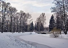 фото "зима на Крестовском острове"