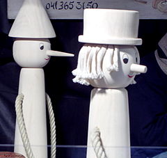 photo "Pinocchio and his friend."