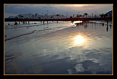 фото "Sunset on the sand"