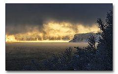 photo "Sunrise in minus 20 degrees"