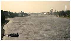 photo "Velikaja(Great) river of Pskov-sity Russia"