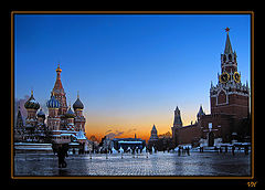 photo "Sunset on the Red Square"