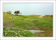 photo "Joy and a dark figure behind... (Summer 2)..."