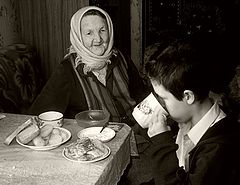 photo "Grandson come..."