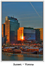 фото "Sunset - Vienna"