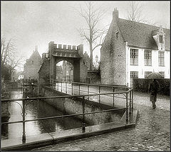 photo "In Bruges rain again..."