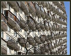 фото "Балконы по диагонали"
