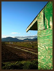 photo "Green shed with a view"